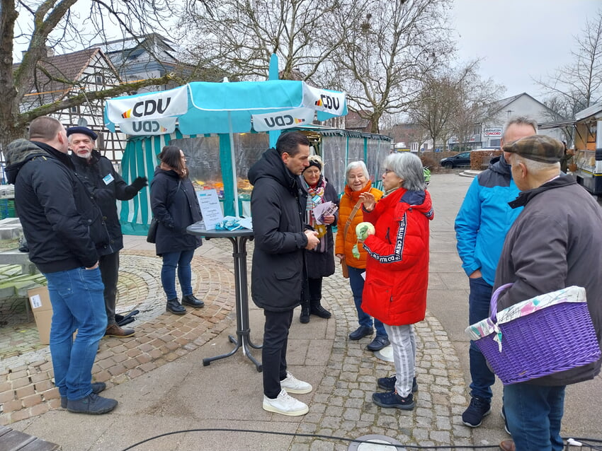 Nicolas Zippelius im Bürgergespräch