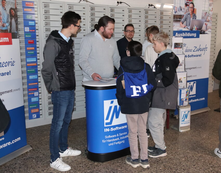 Berufsinfo Börse Realschule - Foto: Gemeinde Karlsbad