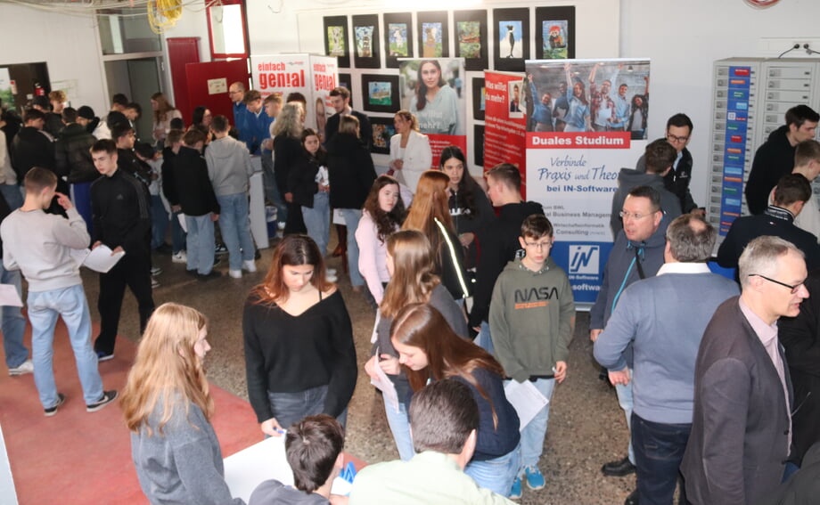 Berufsinfo Börse Realschule - Foto: Gemeinde Karlsbad