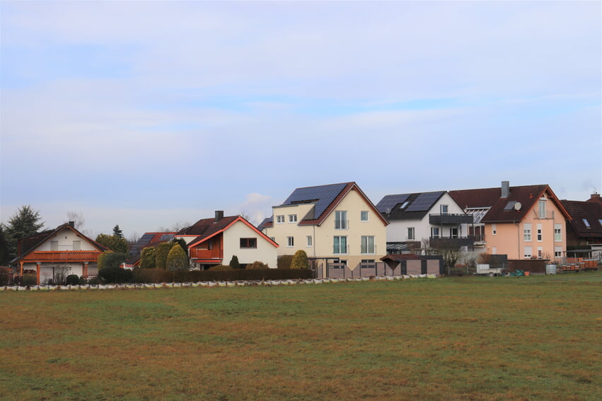 Blick auf den zu schützenden Bereich an der Schubertstraße. Foto: Gemeinde Karlsbad