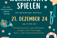 Weihnachtsspielen am Rathaus