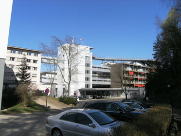 SRH Klinikum Eingangsbereich