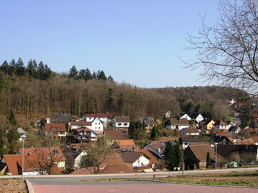 Blick vom Baugebiet Oberer Sonnenberg